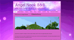 Desktop Screenshot of angelnookglastonbury.co.uk